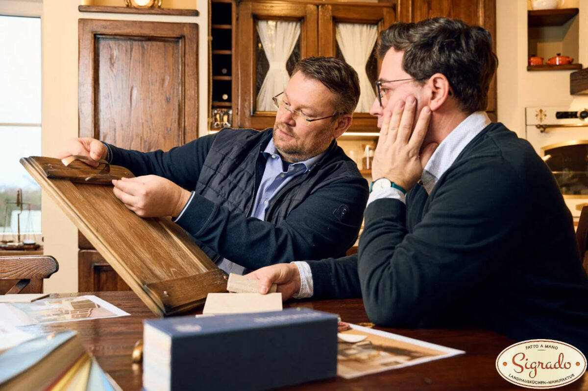 Küchenplanung und Materialauswahl